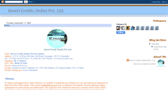 Desktop Screenshot of kavericredits.blogspot.com