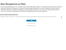 Tablet Screenshot of newpaul.blogspot.com