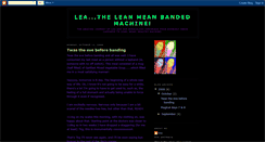 Desktop Screenshot of leanmeanbandedmachine.blogspot.com