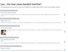 Tablet Screenshot of leanmeanbandedmachine.blogspot.com