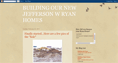 Desktop Screenshot of buildingournewjeffersonwryanhomes.blogspot.com