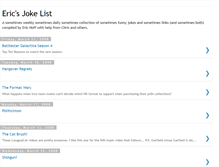 Tablet Screenshot of ericsjokelist.blogspot.com