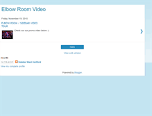 Tablet Screenshot of elbowroomvideo.blogspot.com
