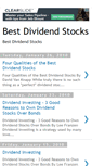 Mobile Screenshot of best-dividendstocks.blogspot.com