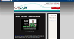 Desktop Screenshot of carcashtitleloans.blogspot.com