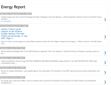 Tablet Screenshot of energy-report.blogspot.com