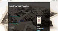 Desktop Screenshot of detenertetanto.blogspot.com