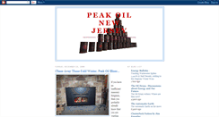 Desktop Screenshot of peakoilnj.blogspot.com