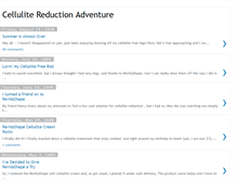 Tablet Screenshot of cellulitereducers.blogspot.com