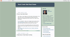 Desktop Screenshot of duckcreekrealestate.blogspot.com