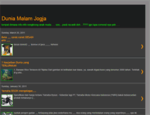 Tablet Screenshot of duniamalamjogja.blogspot.com