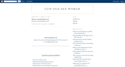Desktop Screenshot of clip-old-sex-woman.blogspot.com