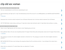 Tablet Screenshot of clip-old-sex-woman.blogspot.com