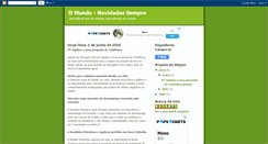 Desktop Screenshot of portugalnovidadessempre.blogspot.com