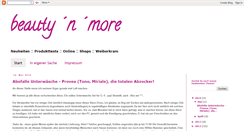 Desktop Screenshot of dk-beautynmore.blogspot.com