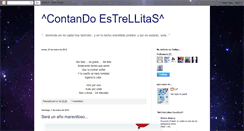 Desktop Screenshot of contandoestrellitas.blogspot.com