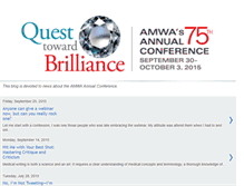 Tablet Screenshot of amwaconference.blogspot.com