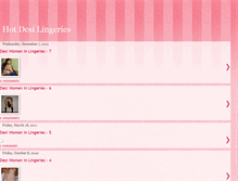 Tablet Screenshot of desi-lingerie.blogspot.com