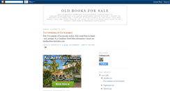 Desktop Screenshot of oldbooksforsale.blogspot.com