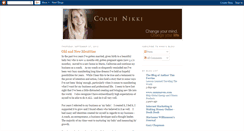 Desktop Screenshot of coachnikkisblog.blogspot.com