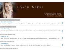 Tablet Screenshot of coachnikkisblog.blogspot.com