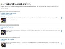 Tablet Screenshot of footballworldplayers.blogspot.com