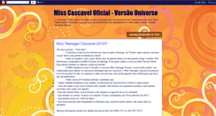 Desktop Screenshot of misscascaveloficial.blogspot.com