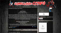 Desktop Screenshot of comicbook-corps.blogspot.com