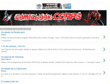 Tablet Screenshot of comicbook-corps.blogspot.com