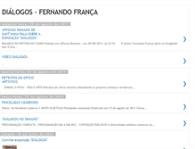 Tablet Screenshot of dialogosfernandofranca.blogspot.com