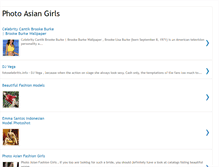 Tablet Screenshot of photo-girls-asian.blogspot.com