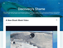 Tablet Screenshot of boycottsharkweek.blogspot.com