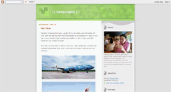 Desktop Screenshot of kampungkai.blogspot.com