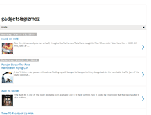 Tablet Screenshot of gadgetsngizmoz5.blogspot.com