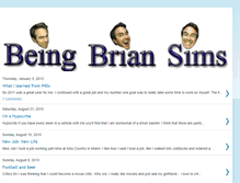 Tablet Screenshot of beingbriansims.blogspot.com