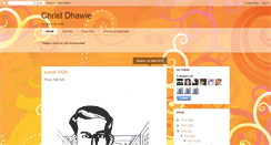 Desktop Screenshot of christdhawie.blogspot.com