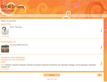 Tablet Screenshot of christdhawie.blogspot.com