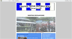 Desktop Screenshot of colegiomayoralferezreal.blogspot.com