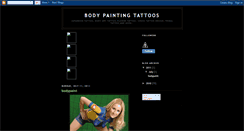 Desktop Screenshot of 1body-painting-tattoo.blogspot.com
