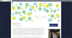Desktop Screenshot of clayandjuliecochran.blogspot.com