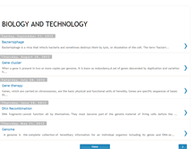 Tablet Screenshot of biologyntechnology.blogspot.com