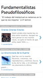 Mobile Screenshot of fundamentalistaspseudofilosoficos.blogspot.com