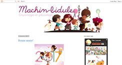 Desktop Screenshot of machin-bidule.blogspot.com