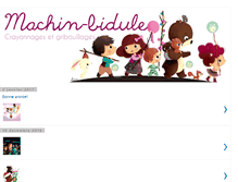 Tablet Screenshot of machin-bidule.blogspot.com