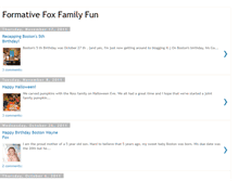 Tablet Screenshot of formativefoxfamilyfun.blogspot.com