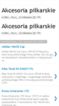 Mobile Screenshot of akcesoriapilkarskie.blogspot.com