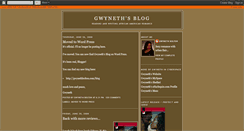Desktop Screenshot of gwynethbolton.blogspot.com