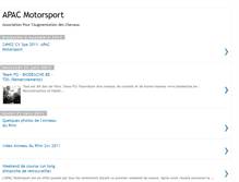 Tablet Screenshot of apacmotorsport.blogspot.com
