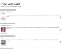 Tablet Screenshot of fridaiunderlandet.blogspot.com