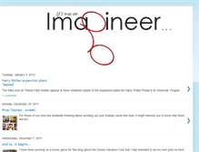 Tablet Screenshot of ifiwasanimagineer.blogspot.com